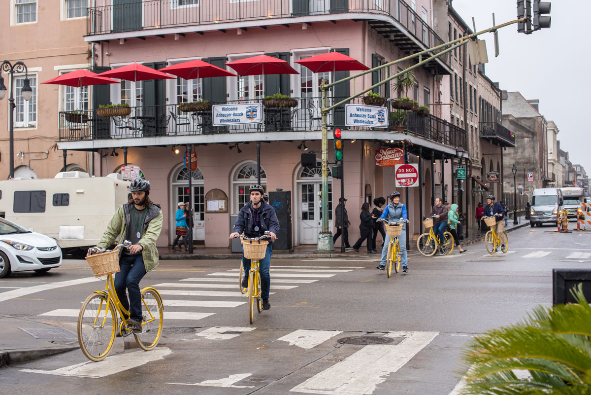 French Quarter and Garden District Bike Tour