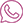 A pink color WhatsApp icon on a white background